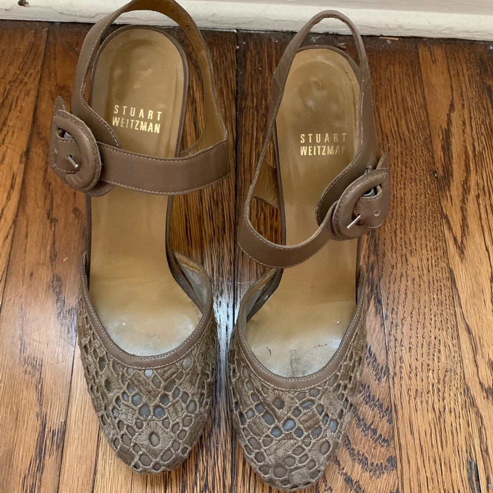 Stuart Weitzman platform sandals